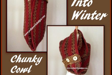 Winter Chunky Cowl Free Crochet Pattern