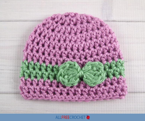 Wrapped Love Preemie Hat Free Crochet Pattern