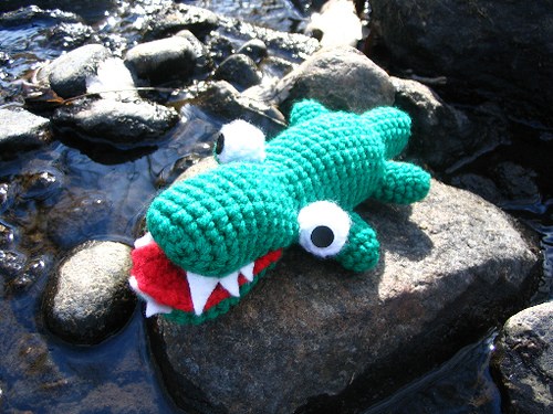 Alligator Free Crochet Pattern  Craft ideas for adults and kids