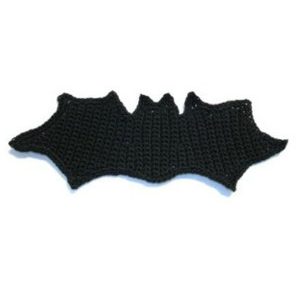 Vampire Bat Applique Free Crochet Pattern